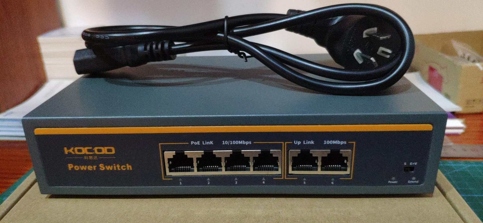 监控工程无线wiif工程上用的标准POE交换机