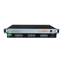 Cronet_CC-5428-NS 24FE+4GSFP 机架式千兆网管型工业以太网交换机
