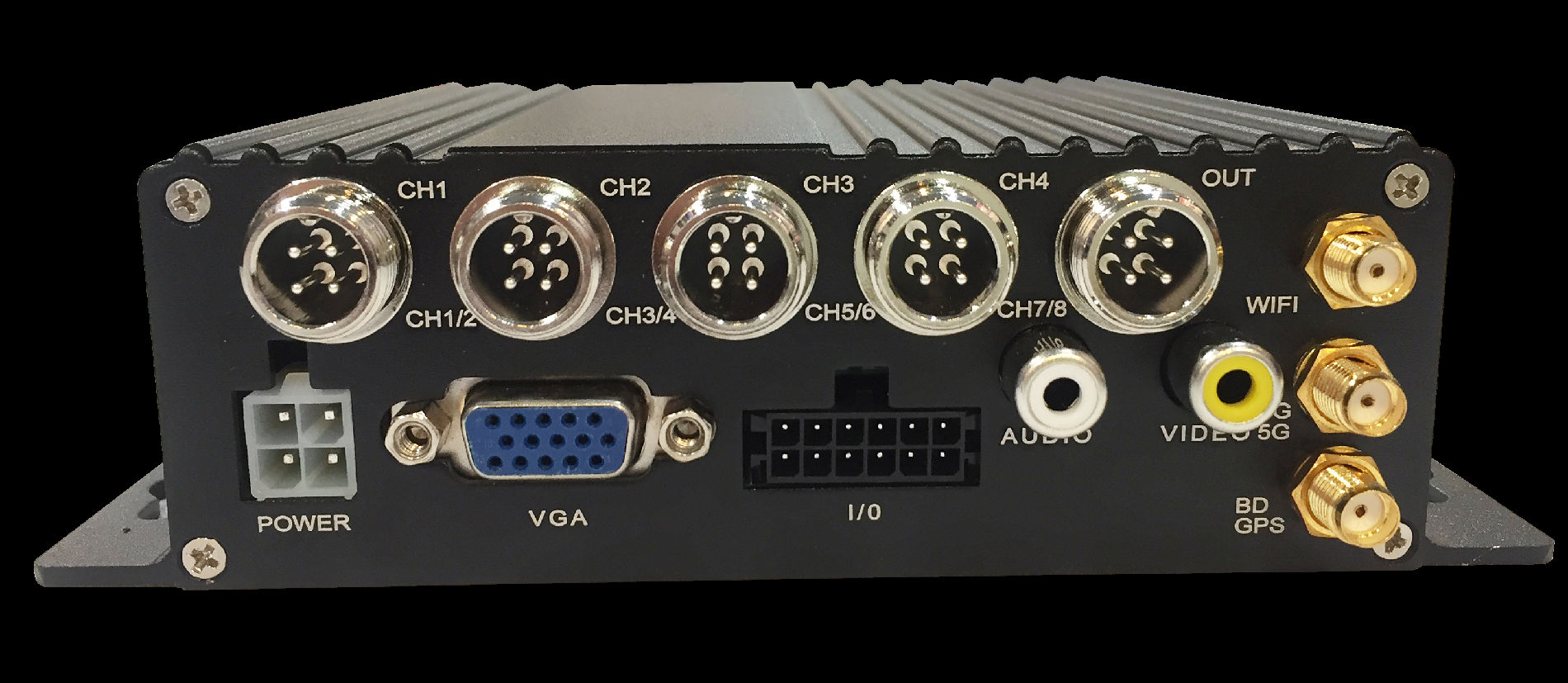 8路车载AHD车载录相机