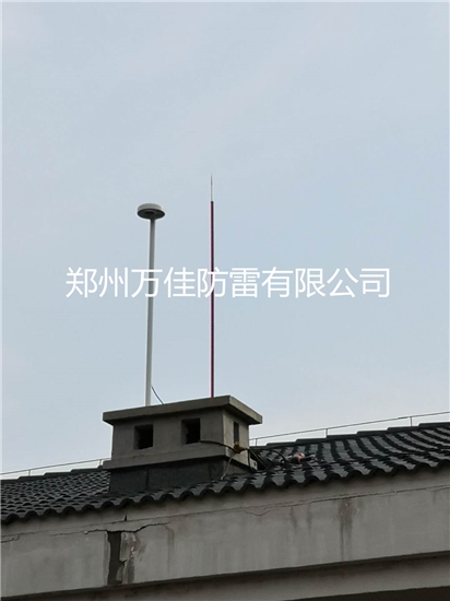 13米玻璃钢避雷针 景区玻璃栈道避雷针 微波站玻璃钢避雷针