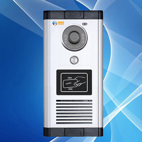 供应慧美居品牌网线数码黑白可视门铃主机