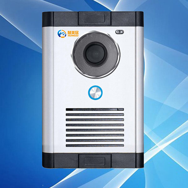供应慧美居品牌网线数码彩色可视对讲门铃主机