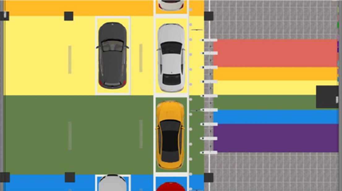 江苏无锡卡博斯学校地下车库智慧接送系统CBS-JS01