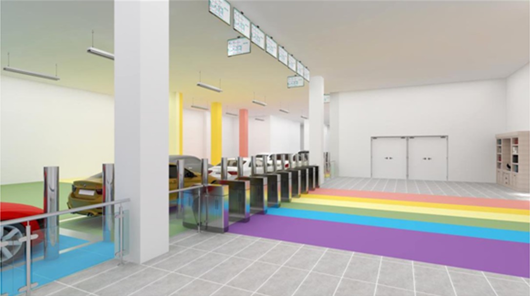 学生地下车库接送系统 无锡卡博斯地下车库智慧接送系统CBS-JS03