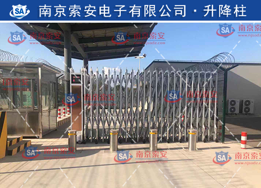 防冲撞液压一体升降柱 液压动力系统 快速升降