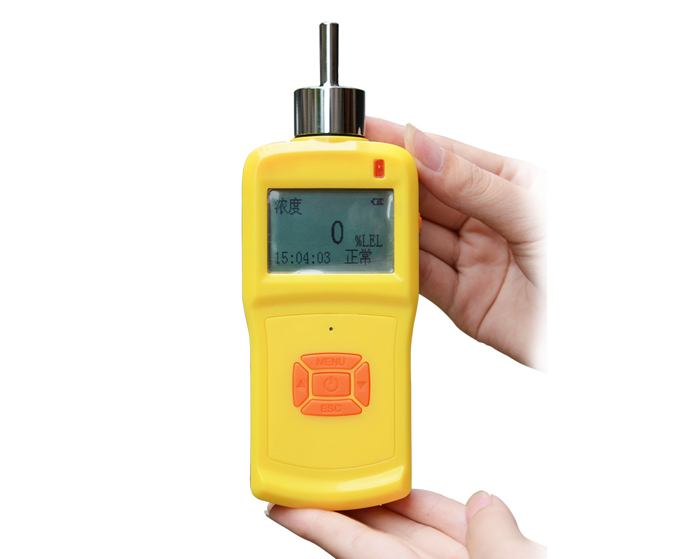 冶金行业单一气体检测仪 内置采样泵吸式可燃气体报警仪