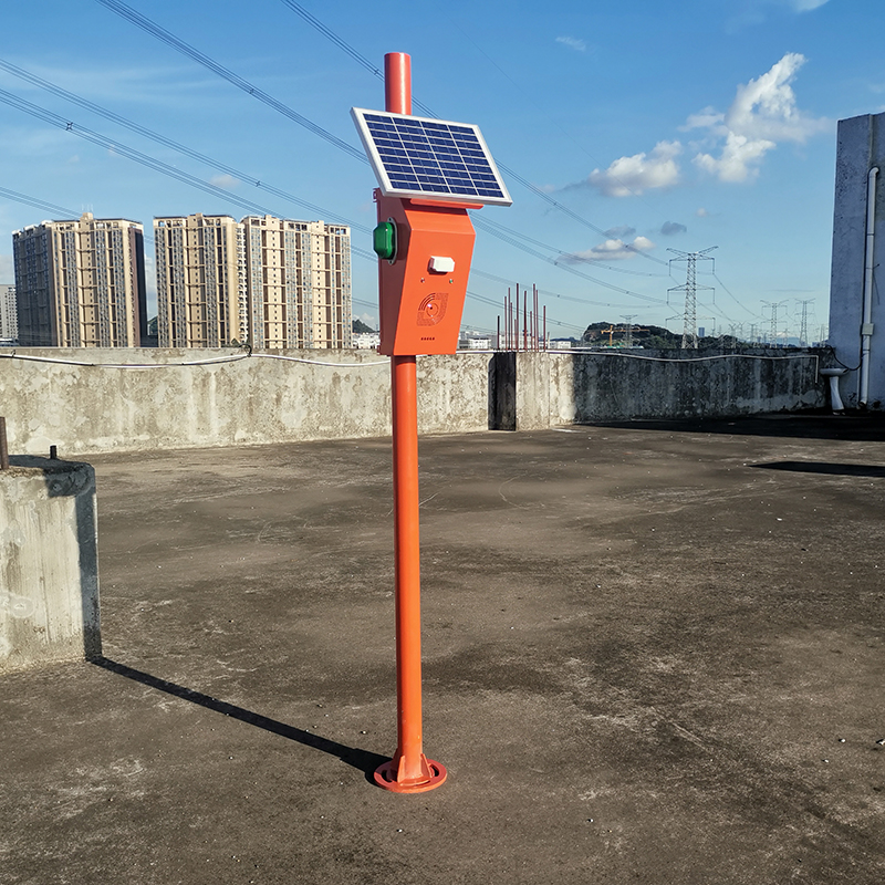 深圳语音警示器，森林防火语音宣传杆，语音宣传警示装置，太阳能语音宣教杆，智能防火语音提示杆