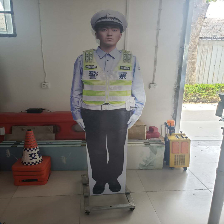 便携式交通员（双面立正）