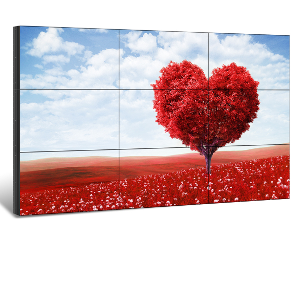 深圳厂家55寸.46寸各种拼缝液晶拼接显示大屏