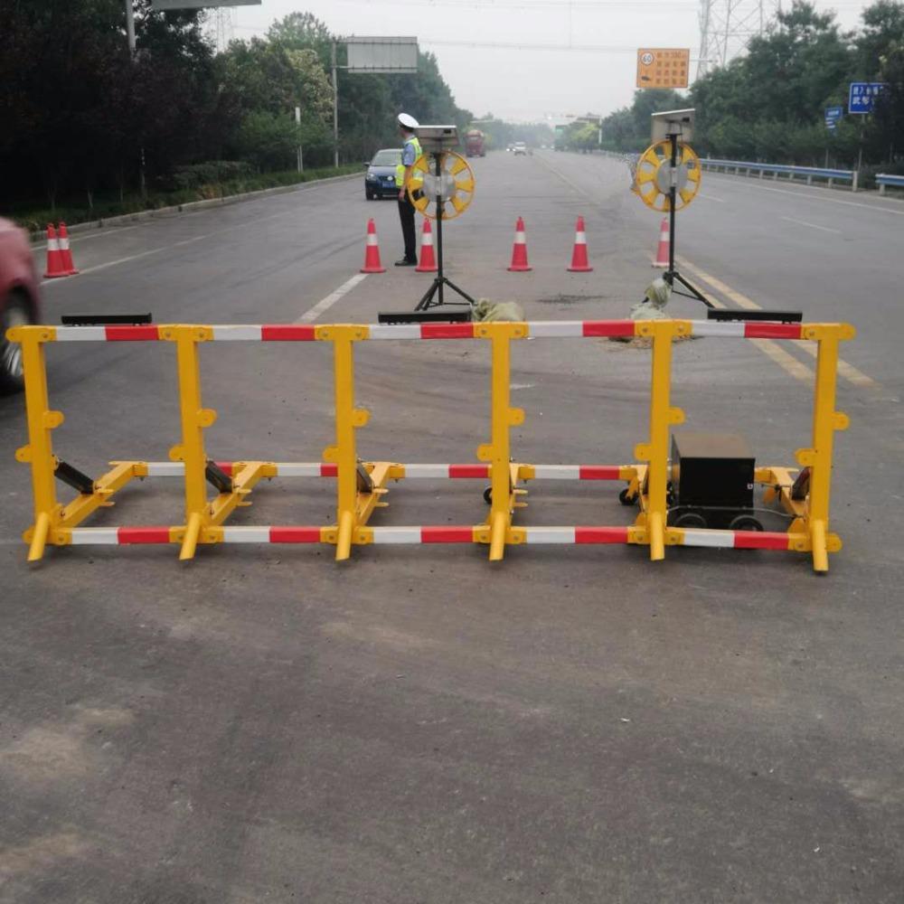 太阳能移动拒马