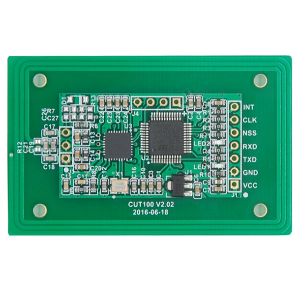 二代证IC卡自动上传卡号读写模块