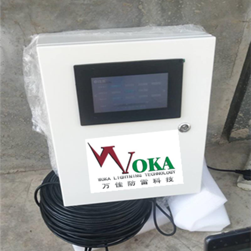 古建筑物智慧防雷系统 万佳雷电峰值监测箱 雷电峰值记录仪