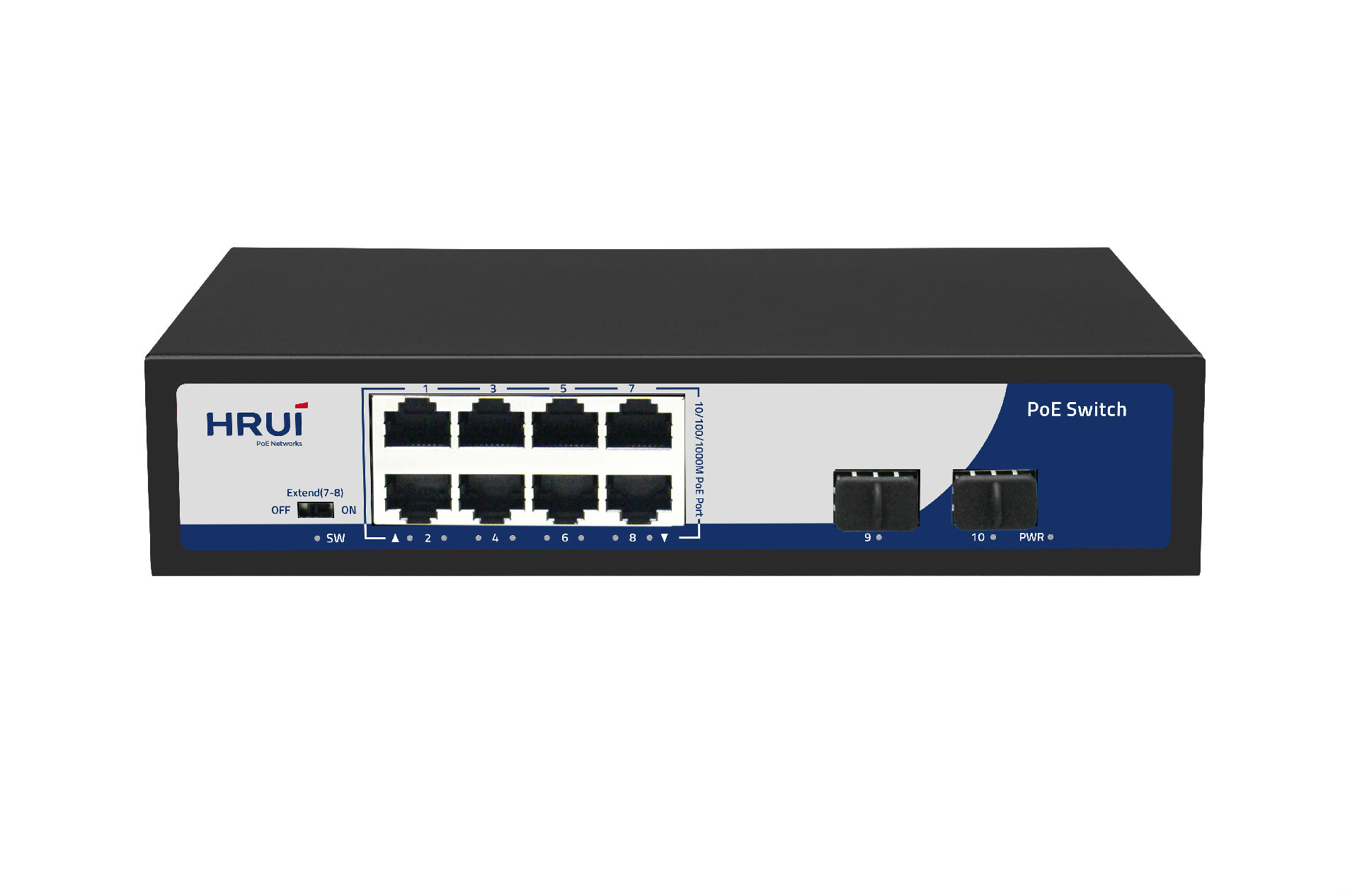 10口千兆PoE交换机