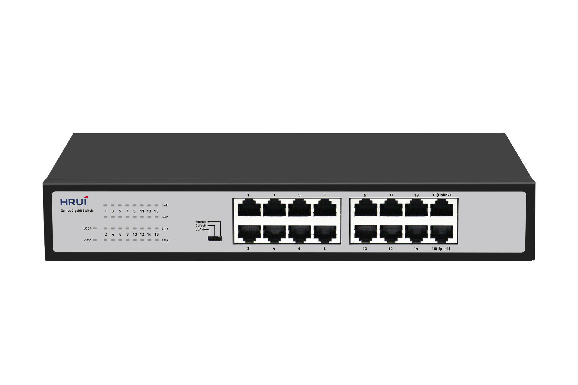 16口千兆以太网交换机