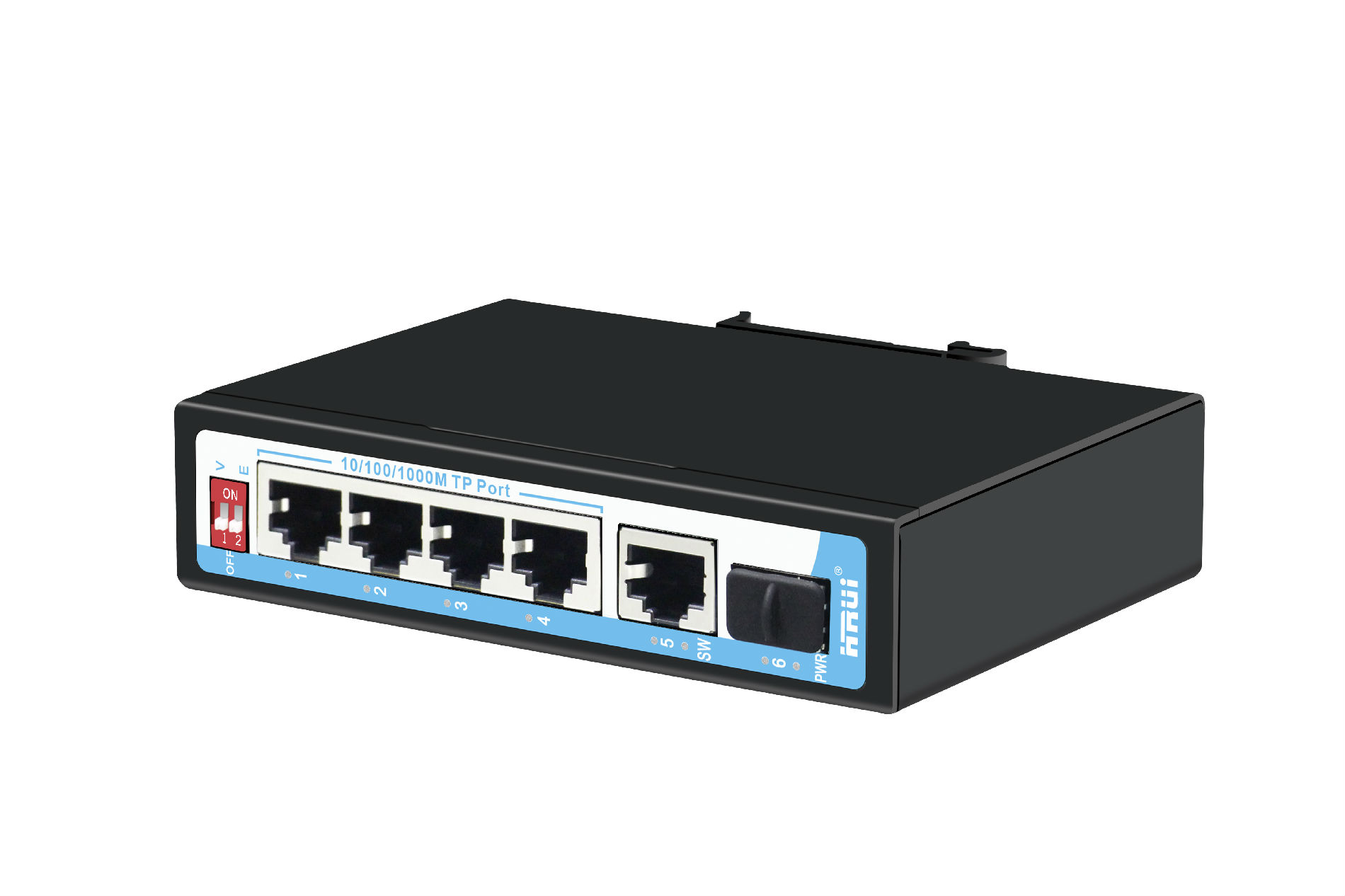 6口千兆工业级以太网交换机