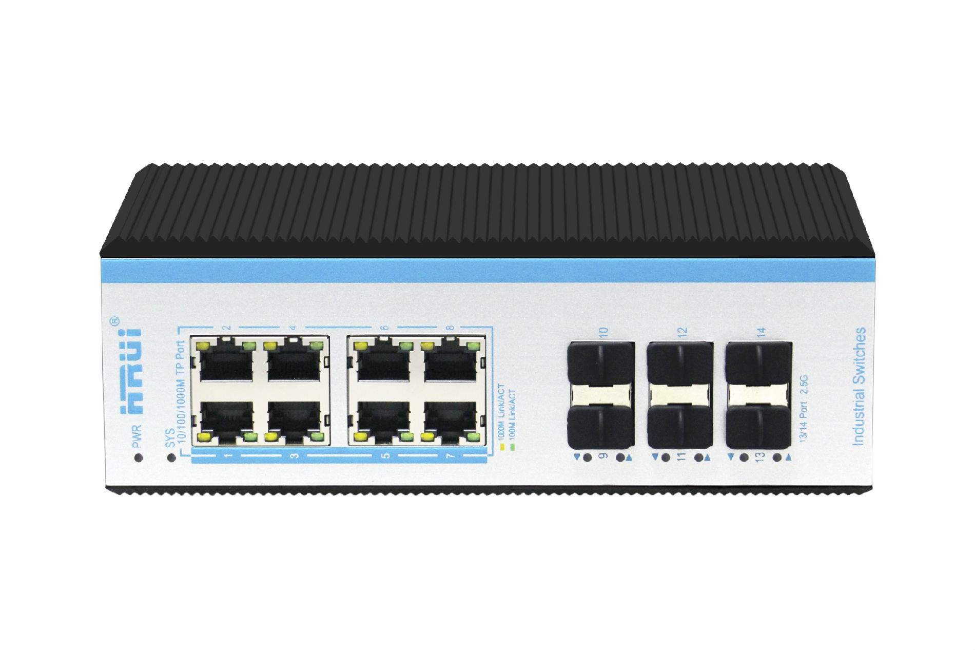 14口千兆工业级管理型以太网交换机