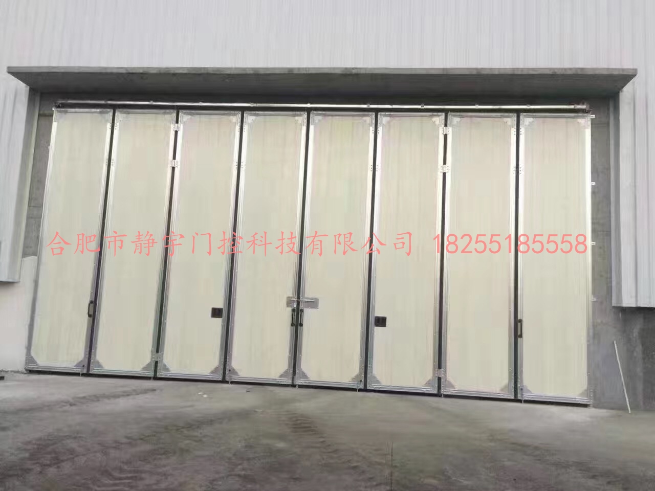 供应供应工业折叠大门，厂家价格