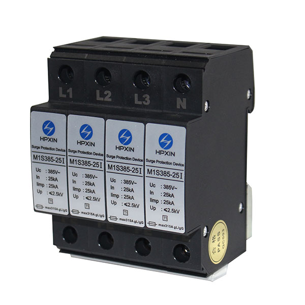 三相电源防雷器，25kA，B级浪涌保护器