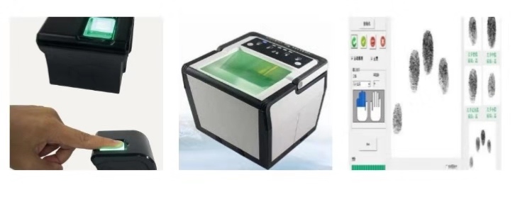 深圳华思福科技活体十指指纹采集仪500型