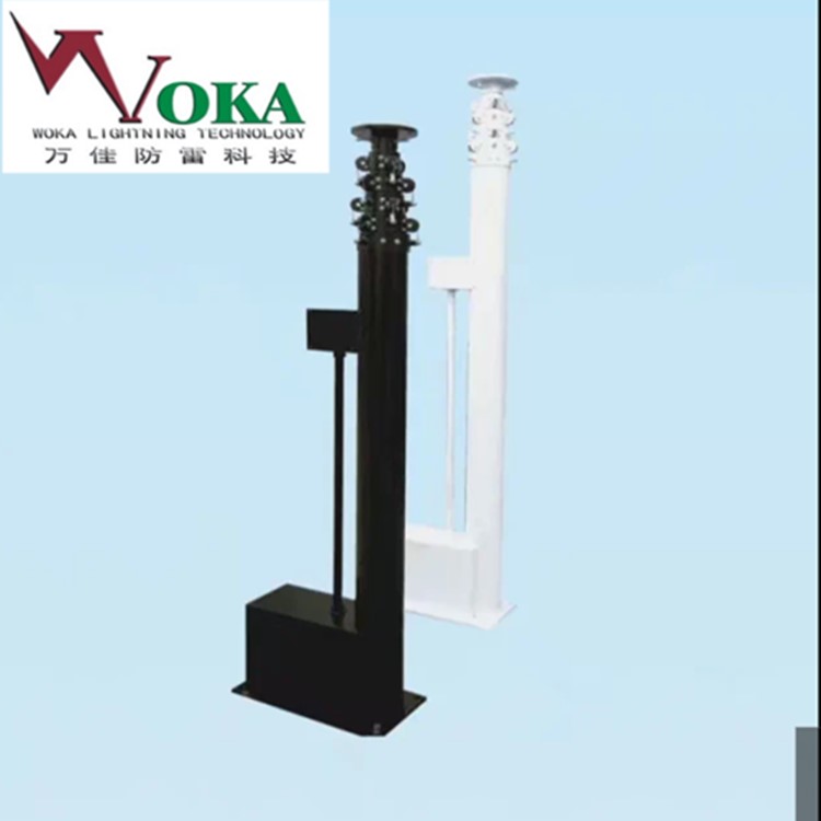 昌佑20米电动碳纤维升降杆河南15米车载手摇碳纤维升降杆