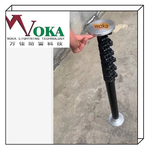 10米便携式碳纤维手动升降杆 轻便型多用途碳纤维升降杆