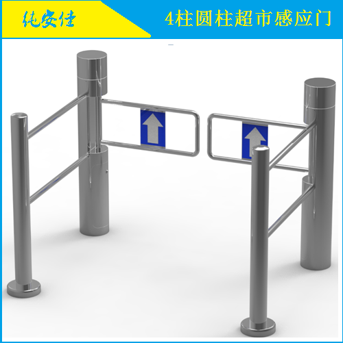 　4柱圆柱超市感应门