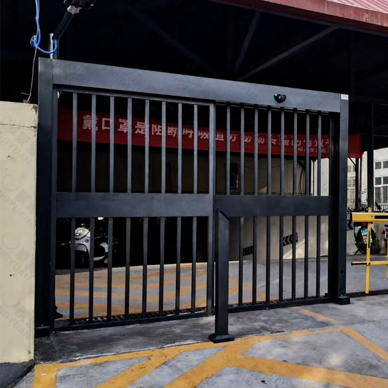 小区自动通道门广告平移门栅栏平开门生源头厂家现货直发质量无忧