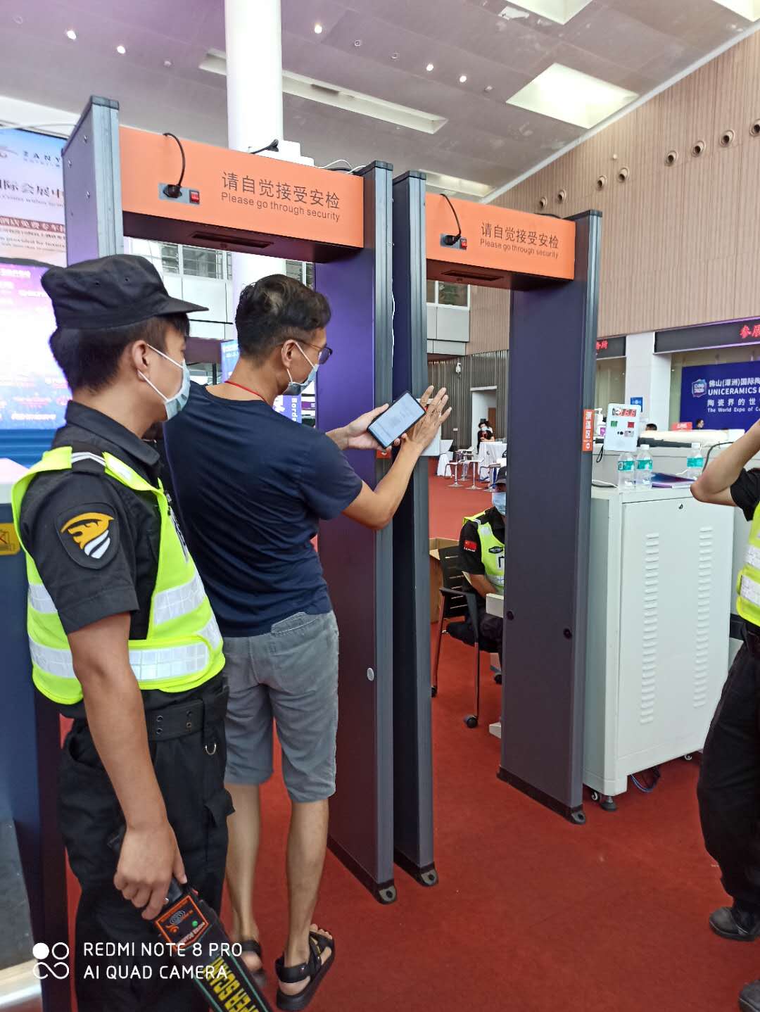 广州番禺区测温安检门租赁