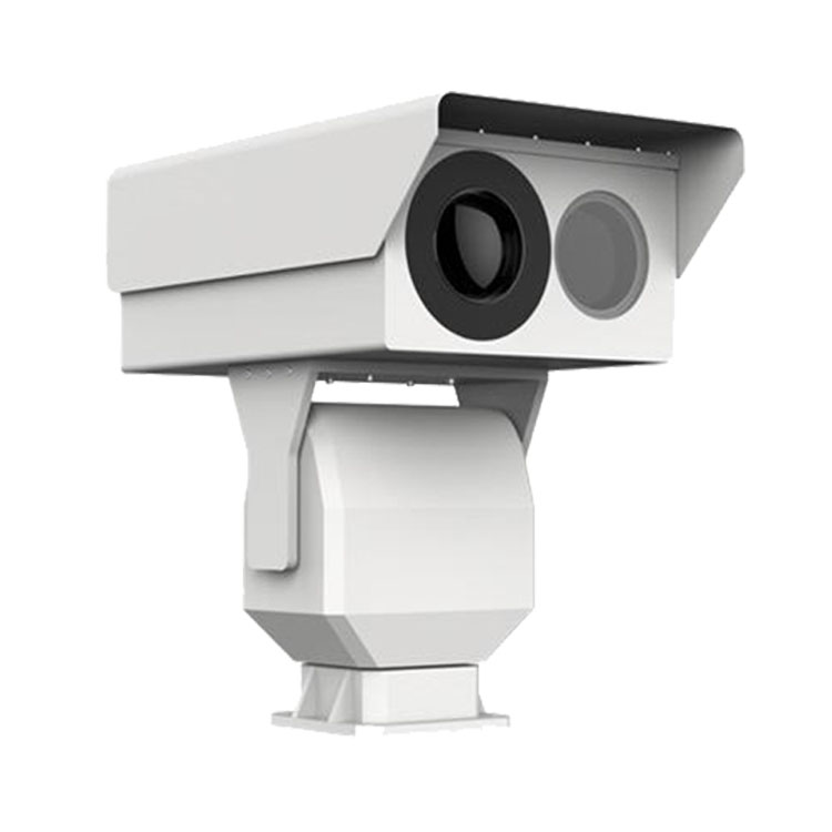 640x512分辨率双光谱热成像云台摄像机，测温夜视红外热成像云台摄像机