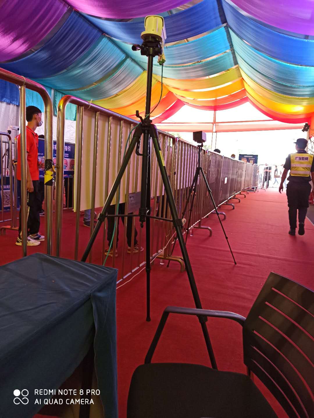 河源人体测温安检门租赁