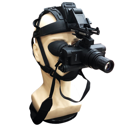 欧尼卡Onick NVG-H三代1倍头盔式双目单筒夜间巡逻微光夜视仪