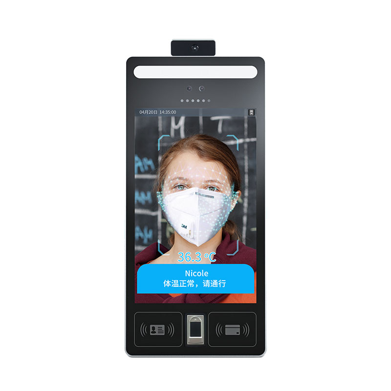 人脸识别测温系统 人脸识别门禁系统 人脸识别口罩测温考勤一体机