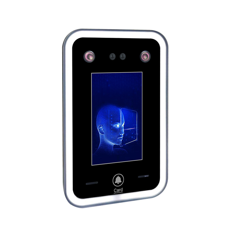 动态人脸识别门禁系统一体机面部认证考勤刷卡套装控制器