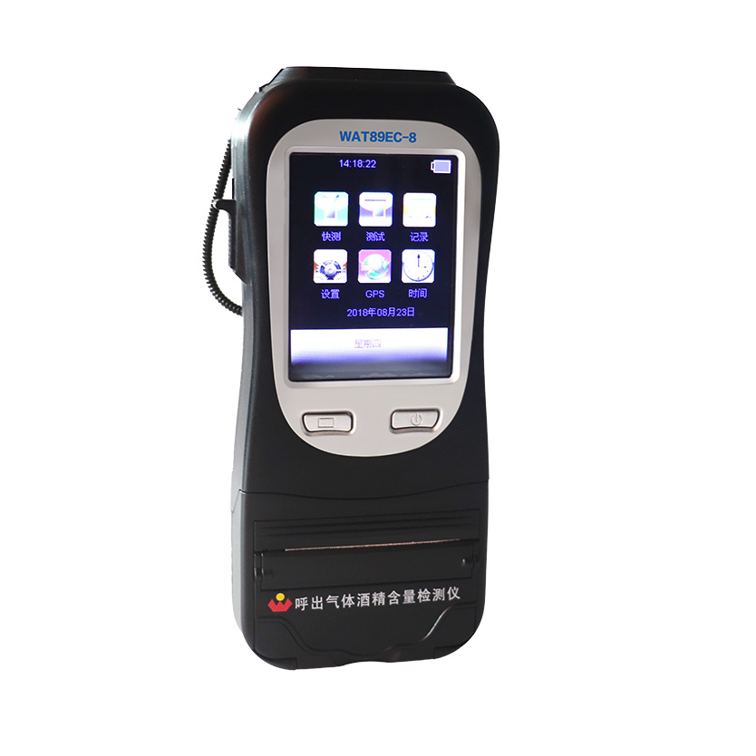警用便携式酒精测试仪 交警专用口吹式酒精检测仪,警用酒精测量仪