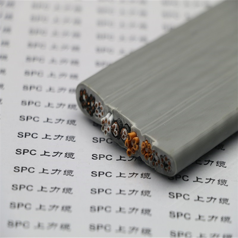 TVVBSPG电梯随行扁电缆带双绞线_