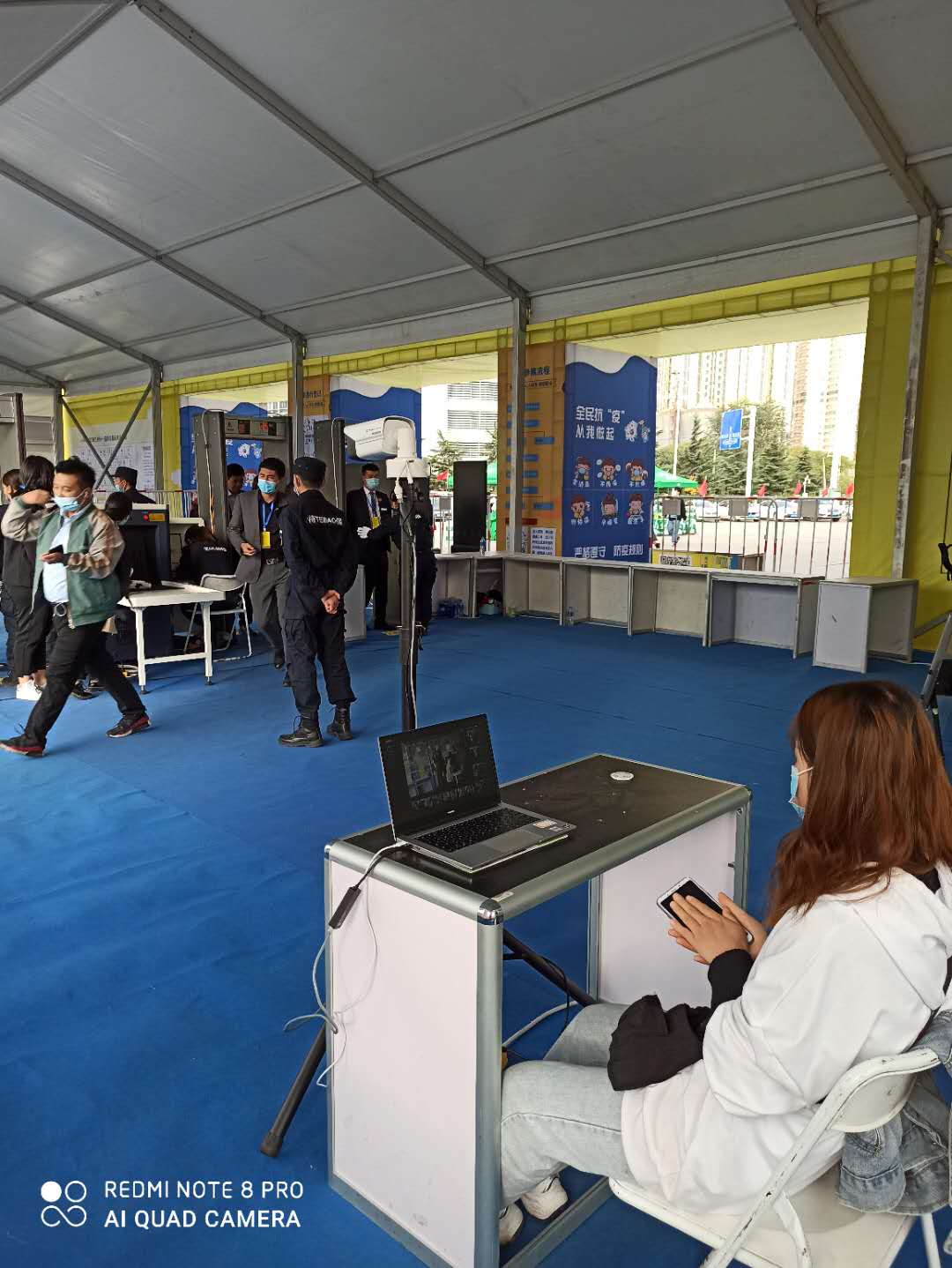 广州花都区测温安检门租赁