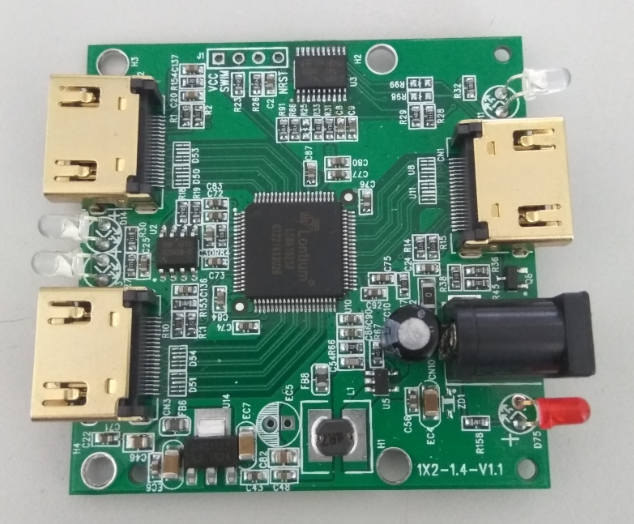 HDMI一分二分配器方案 一出二HDMI分配器 支持4K*2K 分配器方案