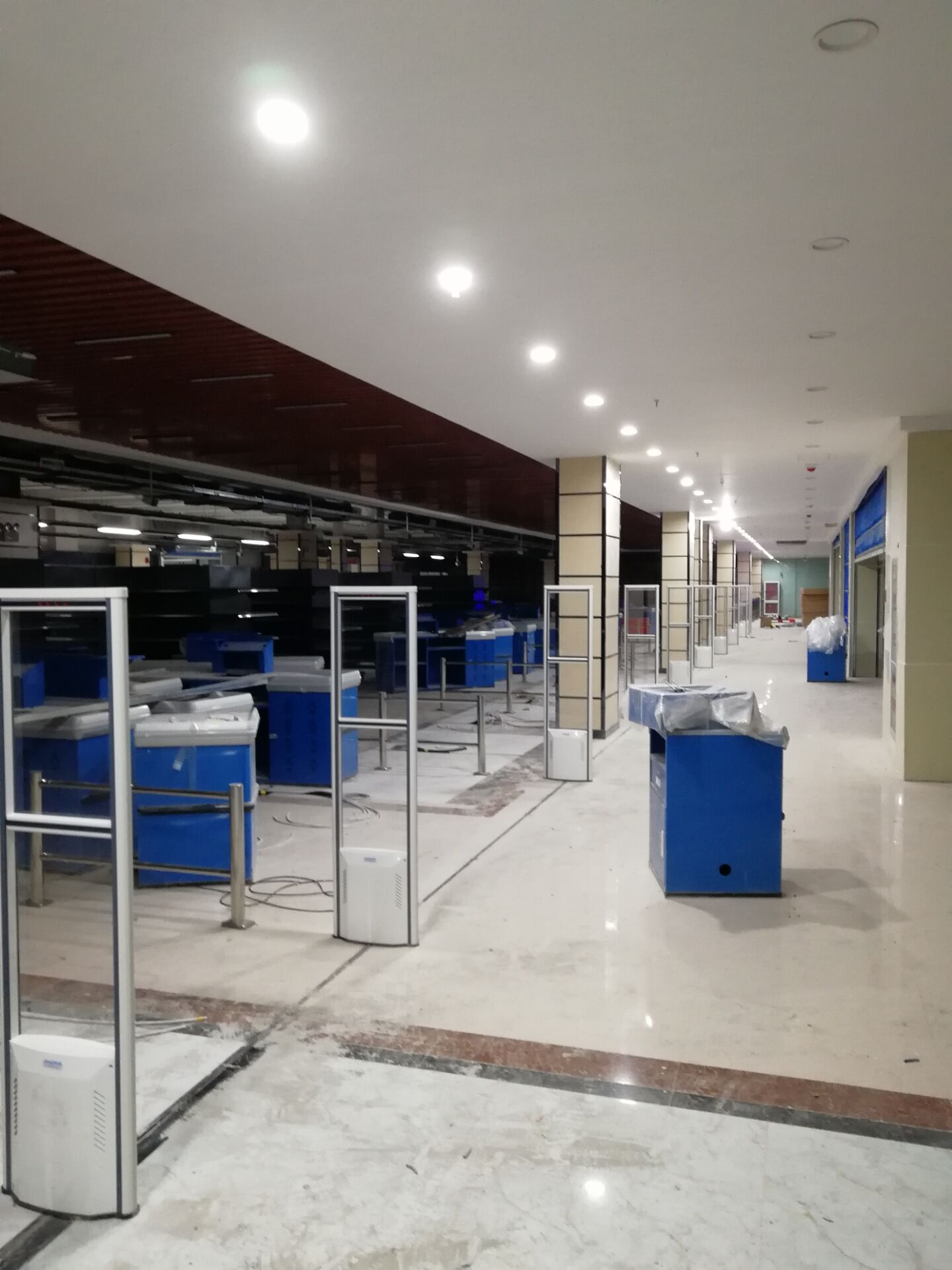 超市声磁防盗报警器 超市出口防盗安检门