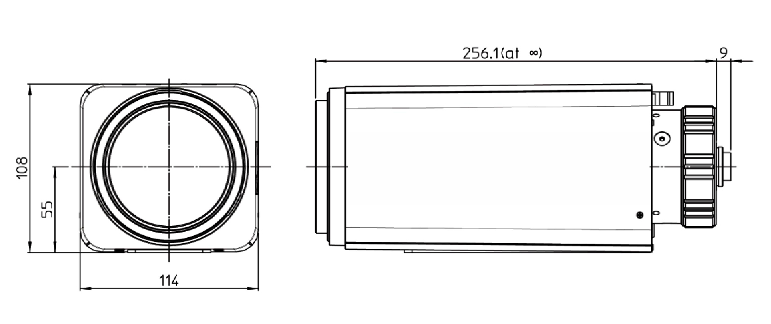 32倍 12.5-400mm 镜头