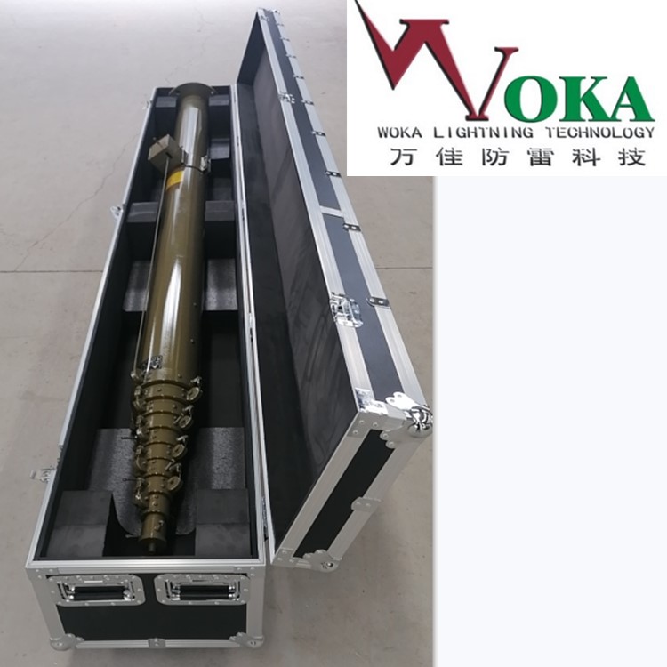 10米迷彩帐篷移动避雷针 18米15米手动便携式避雷针