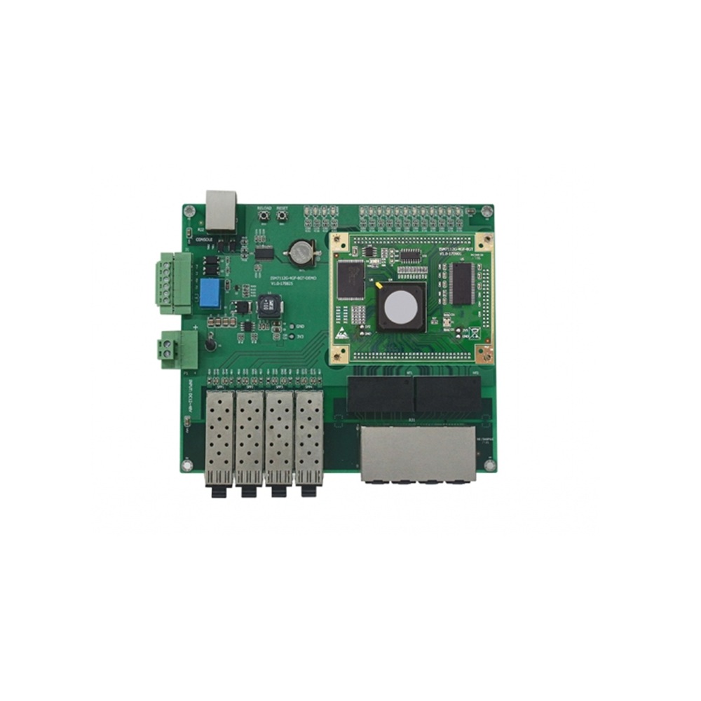 KNEWLINK纽琳克KNEW9712G嵌入式二层千兆4光8电本安交换机