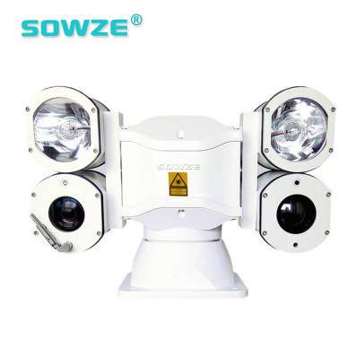 守望者四筒高清车载云台摄像机定制型可搭配白光灯红外灯激光热成像机