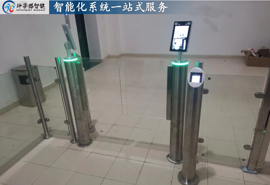 智慧小区闸机，智慧小区测温闸机,小区健康码闸机,小区健康码+测温翼闸
