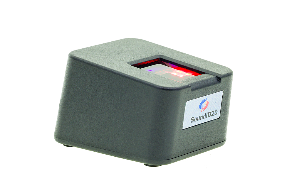 单指平面采集防伪识别指纹采集仪SoundID20 