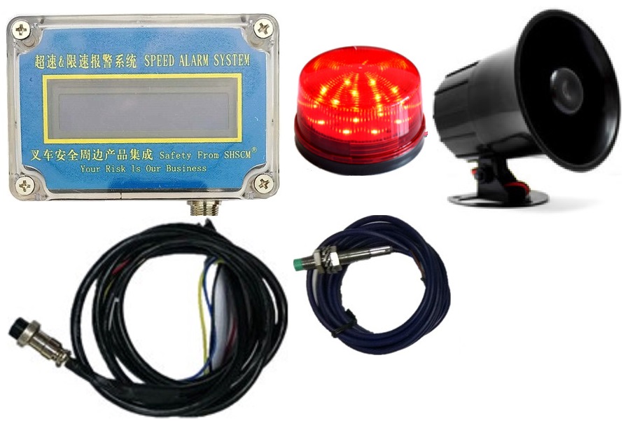 叉车限速器 叉车超速报警器  避免叉车行驶过快导致的安全事故