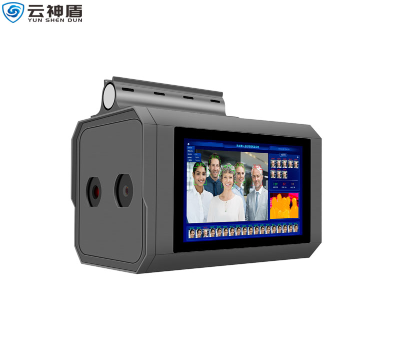 热成像人脸识别测温仪热成像摄像头全自动检测一体机红外线商场门口