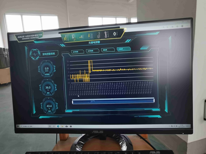 油库雷电预警系统供应商，雷电预警装置生产厂家
