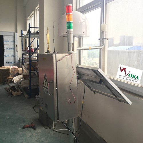 油气库区雷电预警系统信号等级 雷电临近报警器同步升降避雷针