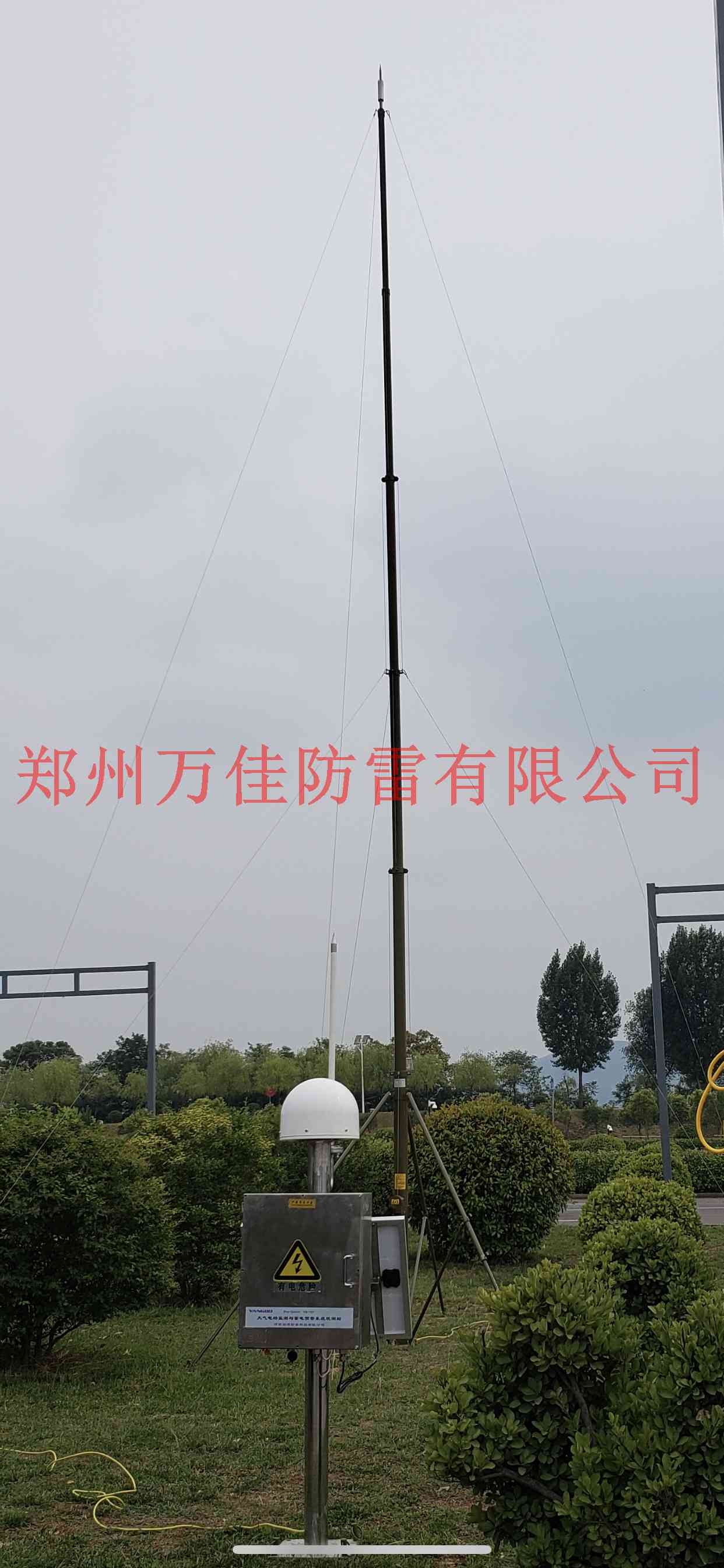 加油站油库雷电预警系统，景区雷电预警系统生产厂家