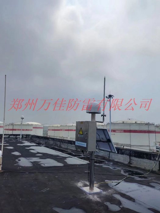 甘肃雷电监测预警系统厂家，大型油库雷电临近报警装置